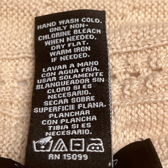 Chic Cream Open-Front Cardigan - Picture 4 of 8